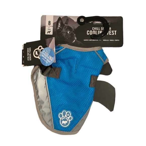 Canada Pooch Chill Seeker Cooling Vest 8" NWT - Picture 1 of 7